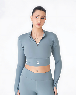 Sporty Zipper Top | MDX SPORT'S |