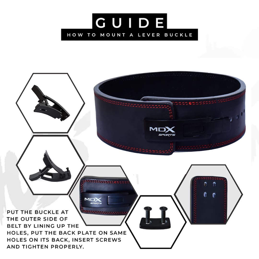 Premium Lever Leather Belt  | MDX SPORT'S |